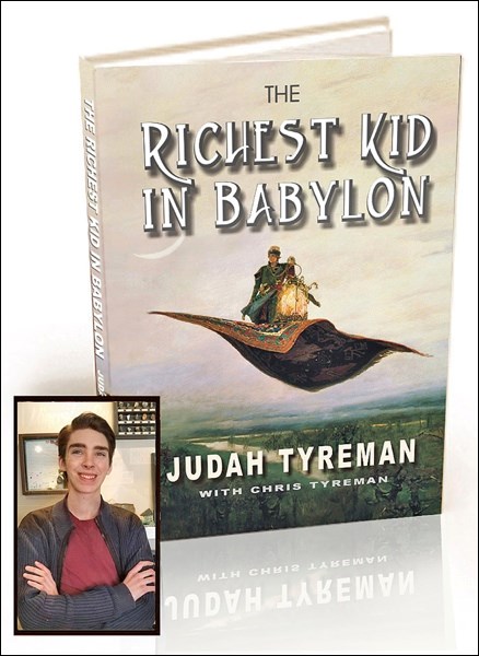 Radisson’s “mineral gems kid” Judah Tyreman is the author of the new book The Richest Kid in Babylon
