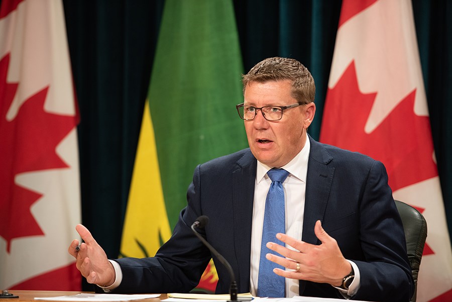 Premier Scott Moe said the province has already dealt with municipalities and firearms. File photo