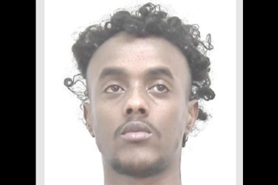 Calgary Police are looking for Sharmarke Ali Mohamod, 22, whose last known address was Regina. They say he also has ties to the Toronto area.