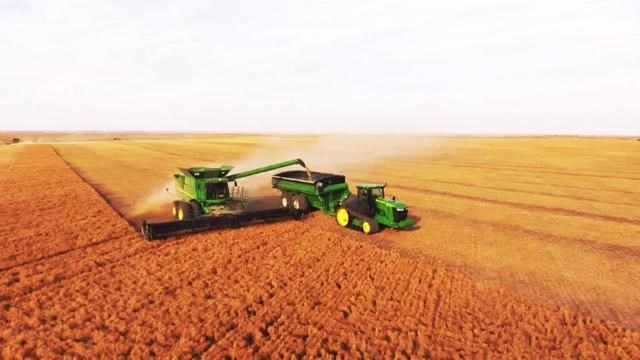harvest drone pic