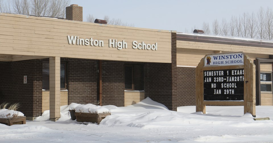 Winston High School Winter web