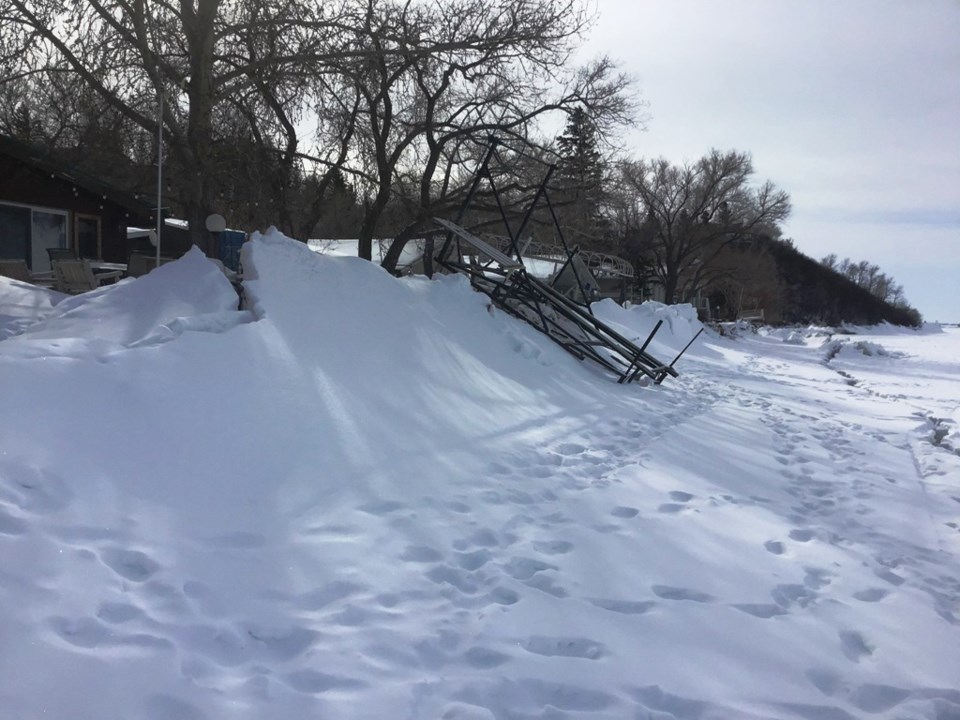 Here is a look at the shoreline of Jackfish Lake along Hunt’s Cove in Cochin, which has seen some ma