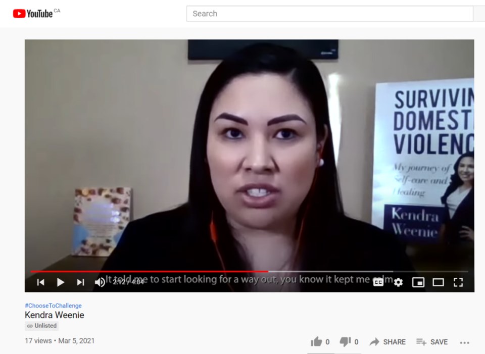 Kendra Weenie, an award nominated author and inspirational speaker from Sweetgrass First Nation is b