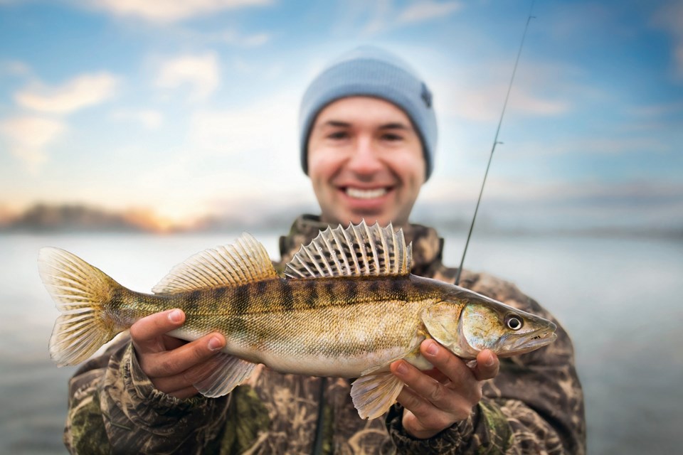 catching fish
