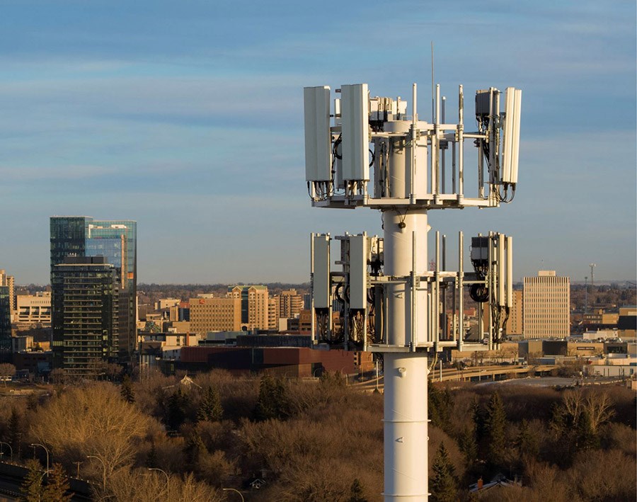 4G and 5G antennas cannot go on the same tower, so 4G equipment in Saskatoon and Regina will be take