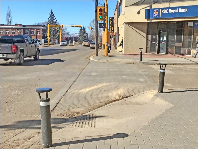 City of North Battleford administration is having a lot of trouble maintaining the bollards currentl