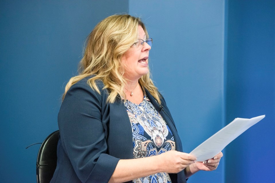 Estevan MLA Lori Carr. 