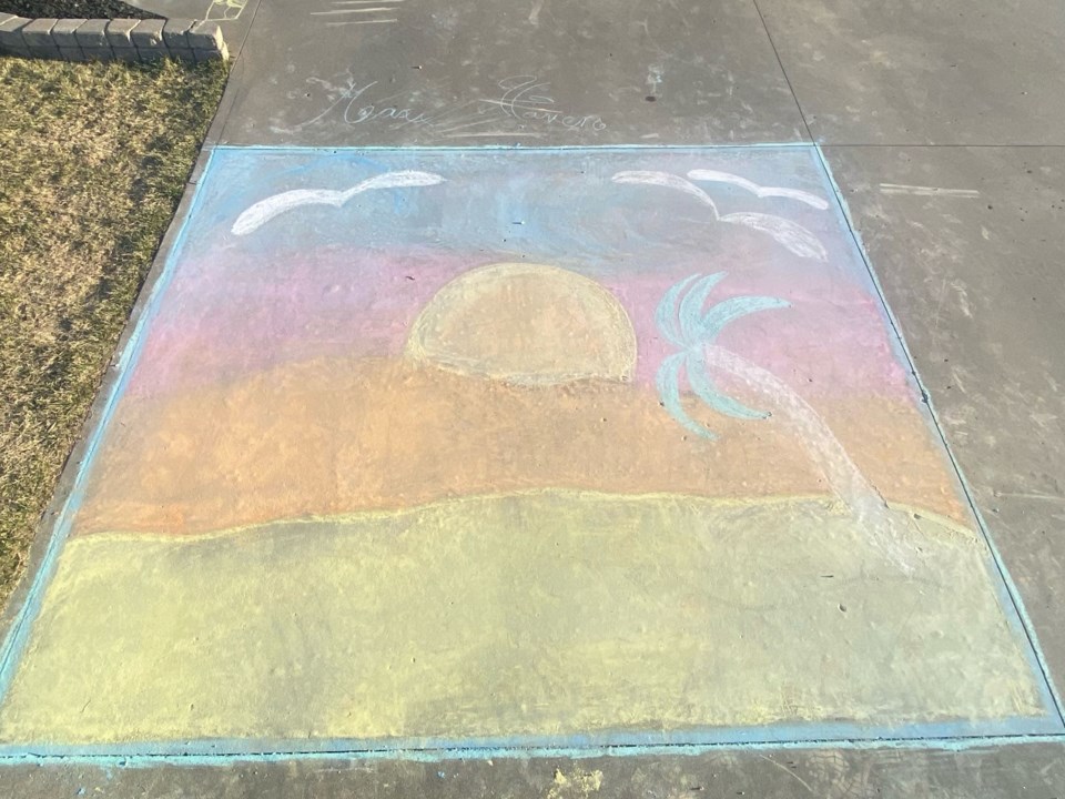 Driveway art