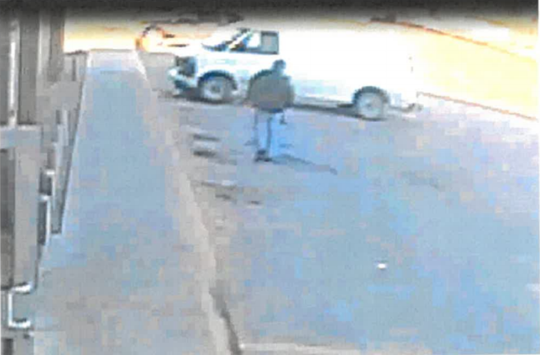 The Melfort RCMP are asking for assistance in identifying the man in the photo. Submitted photo by the Melfort RCMP