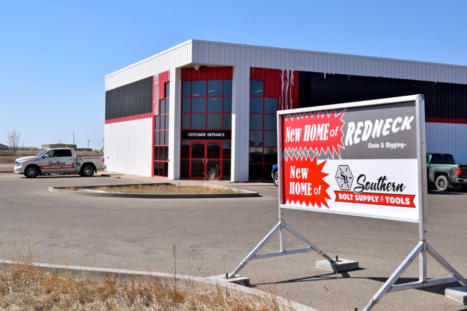 Southern Bolt Supply and Redneck Chain & Rigging are now located at 516 Nesbitt Dr.