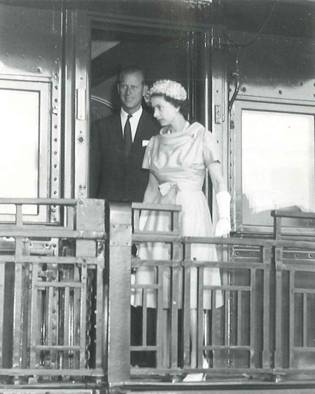 Unity photographer, Nick Senseshen, shared these pictures taken during a tour across Canada by Queen Elizabeth and Prince Phillip that stopped in Unity July 21, 1959. Her majesty and the prince arrived by train and paraded down Main Street waving to hundreds of adoring fans and subjects. Prince Phillip died April 9 at age 99. Photos courtesy of Nick Seneshen.