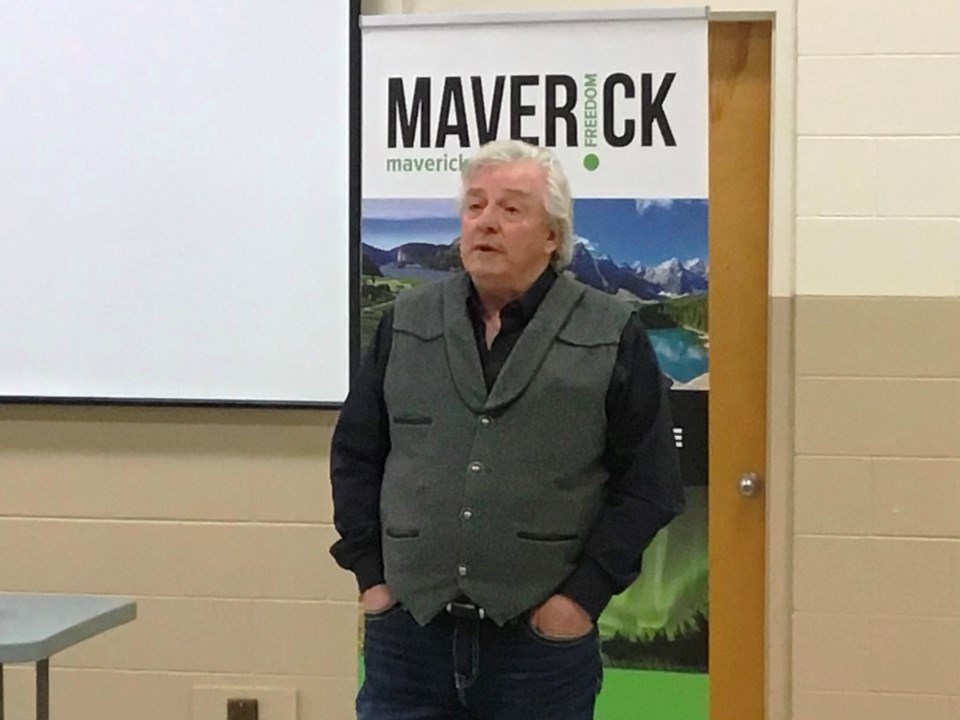 The Maverick Party’s interim deputy leader Allan Kerpan, a former Reform MP and one-time Sask. Party