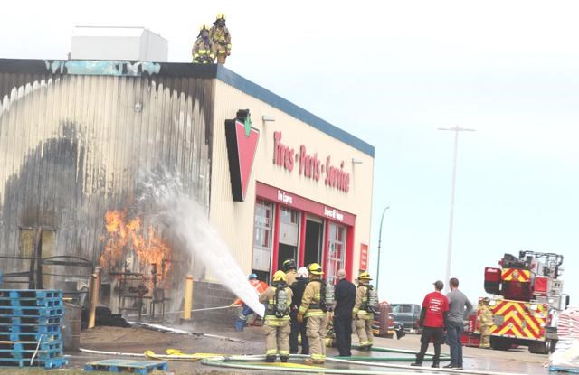 Fire Canadian Tire
