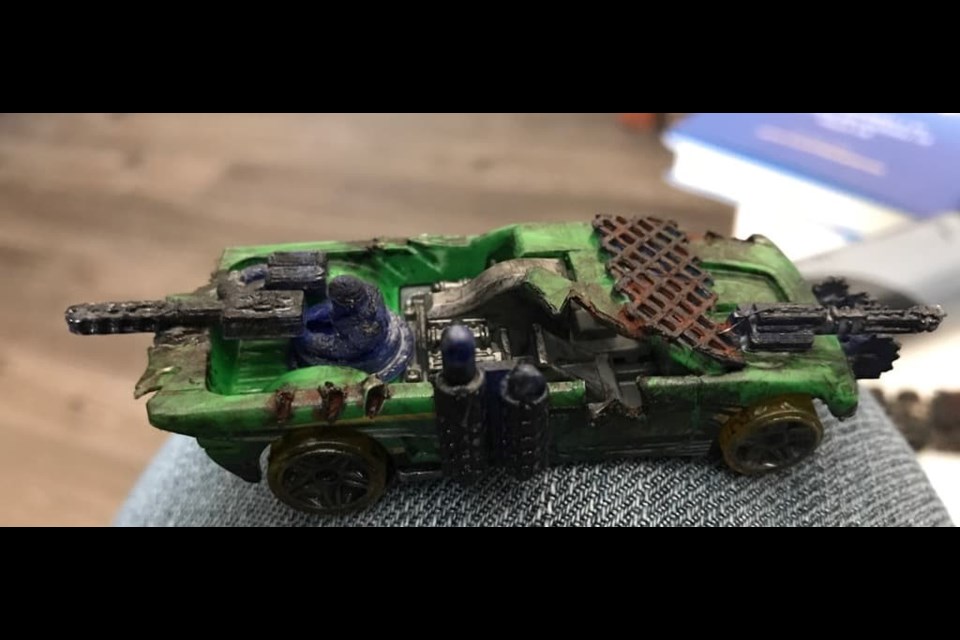Green miniatures mad cars hotsell