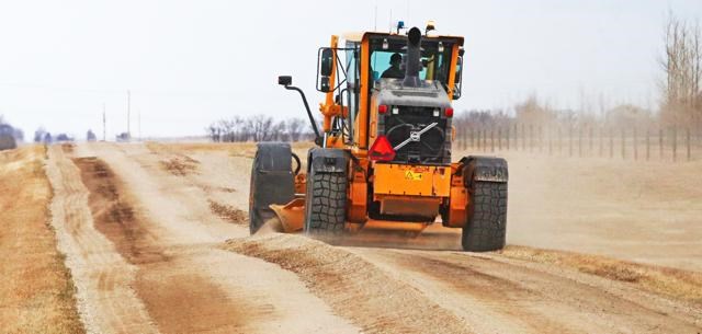 grid road grading