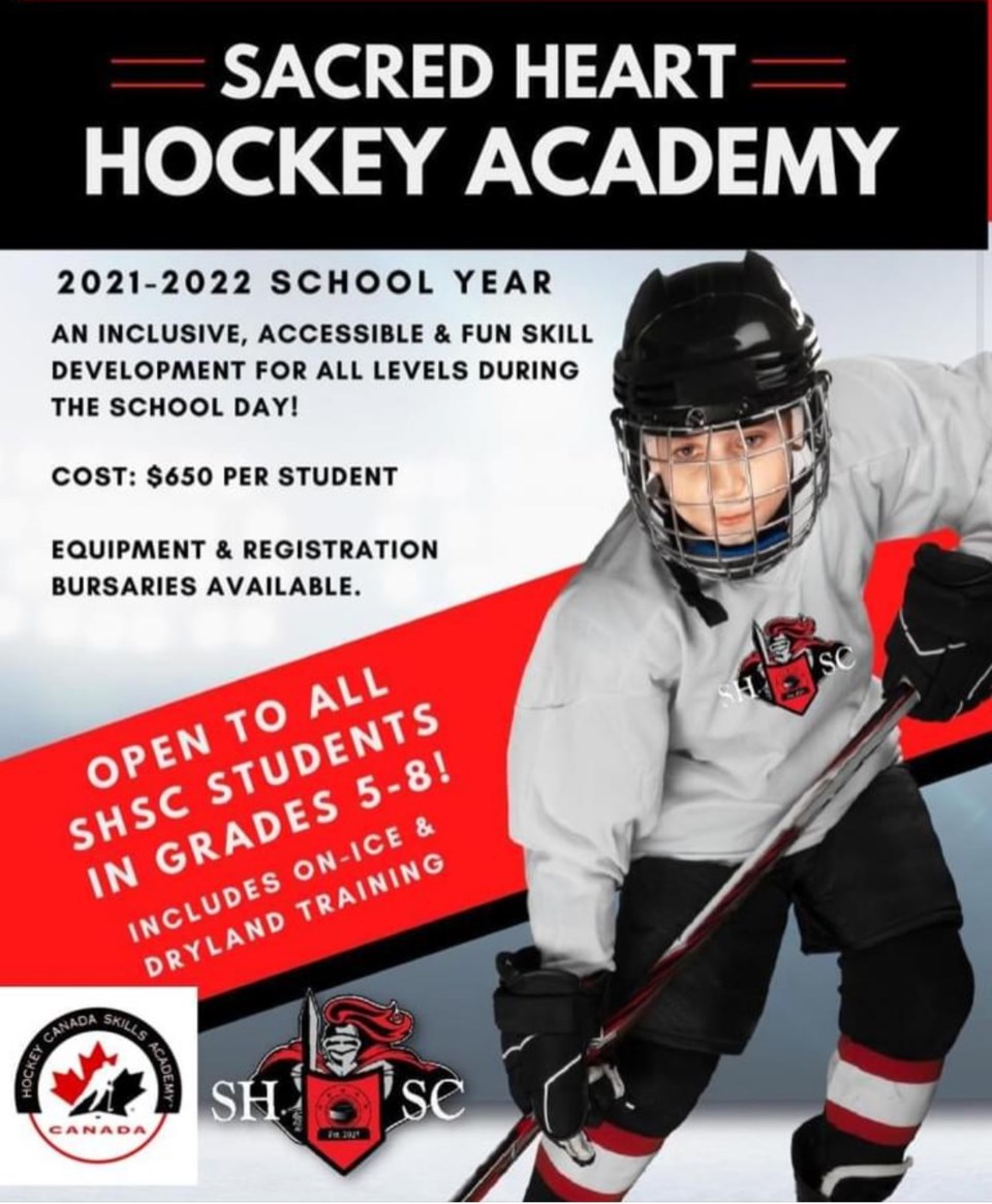 Sacred Heart hockey academy