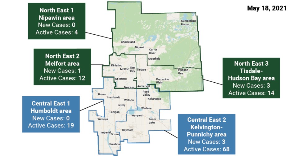 Local COVID Map May 18