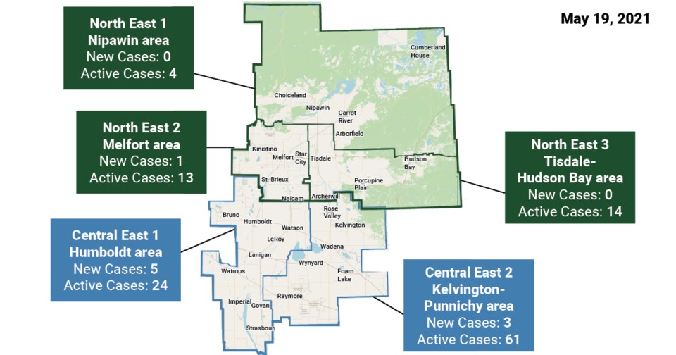 Local COVID Map May 19