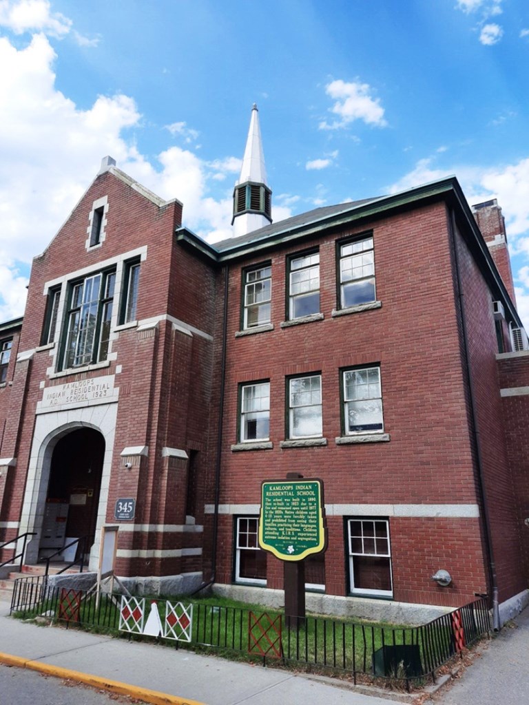 The former kamloops Residential School as it appears today. Tk'emlups Chief Rosanne Casimir said the