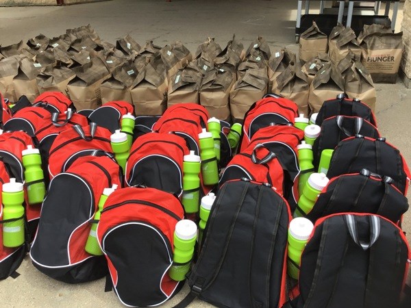 Summer Literacy Kits were delivered Thursday afternoon to Connaught School in North Battleford.