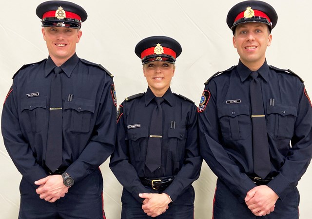 Police recruits