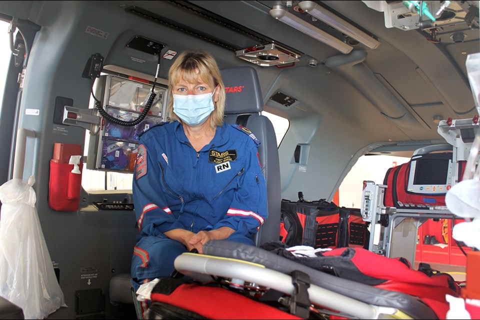 STARS base operator Cindy Seidl said the new aircraft will allow medical teams to provide better, more efficient care even more quickly than before.