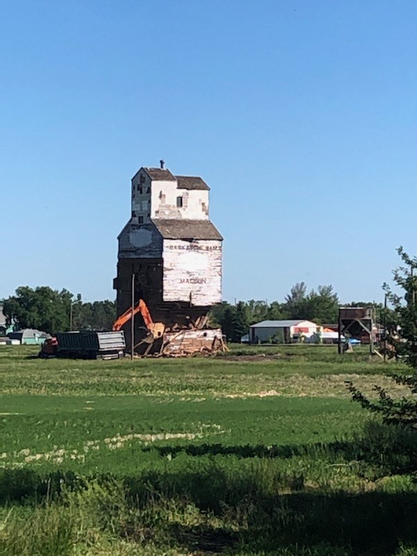 Macoun's old grain elevator