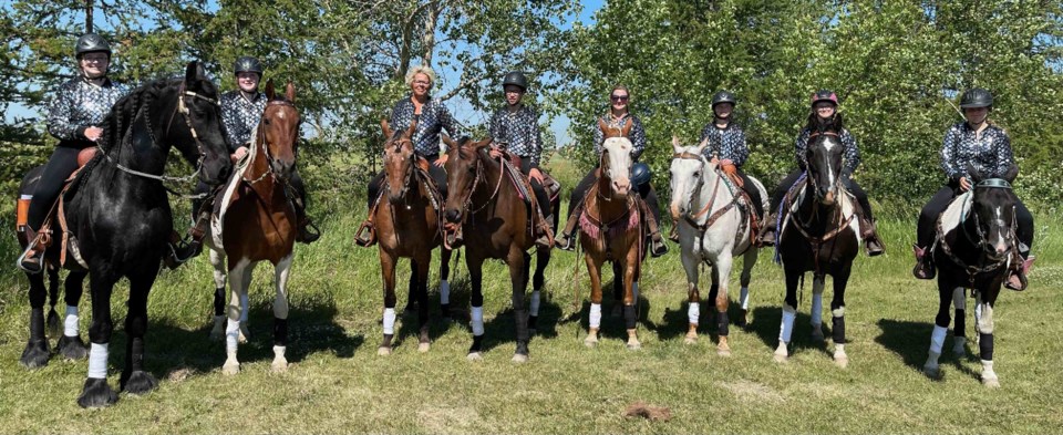 musical ride in Stoughton on Canada Day