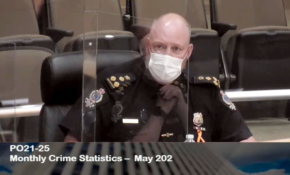 Regina Police Chief Evan Bray