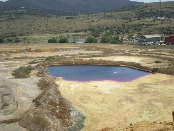 tailings pond