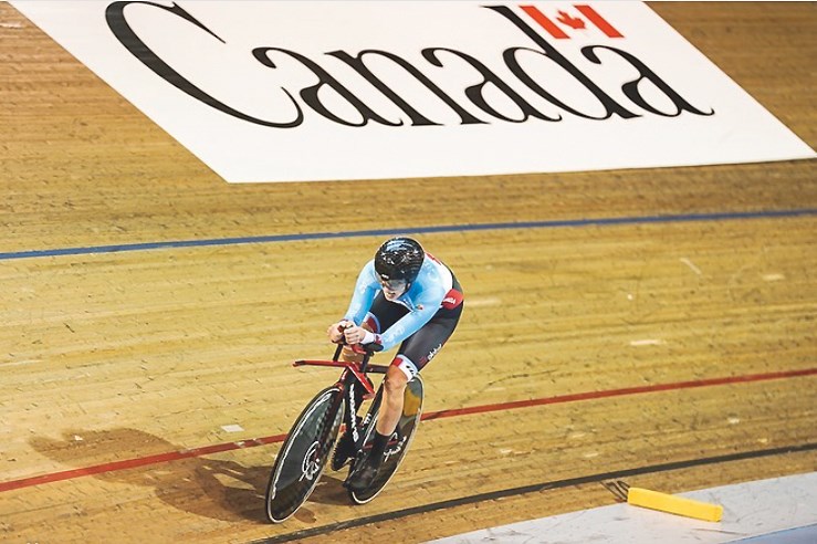 Keely Shaw has competed at some marquee events in her four years of Para cycling. File photo