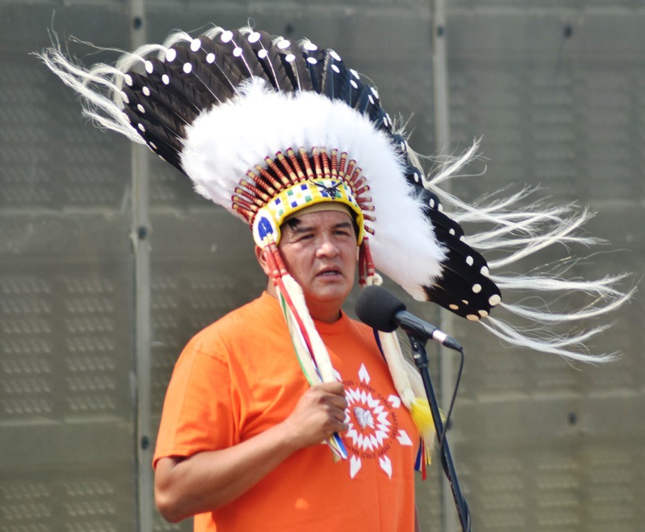 Federation of Sovereign Indigenous Nations Chief Bobby Cameron