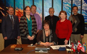 The newly elected City Councillors and Mayor Button will be serving a four-year term.