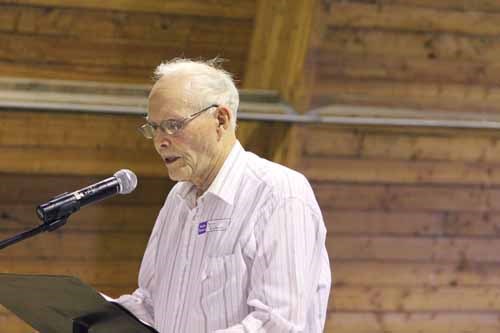 James Richards, a past reeve of the RM talks about the historical presence of the RM.