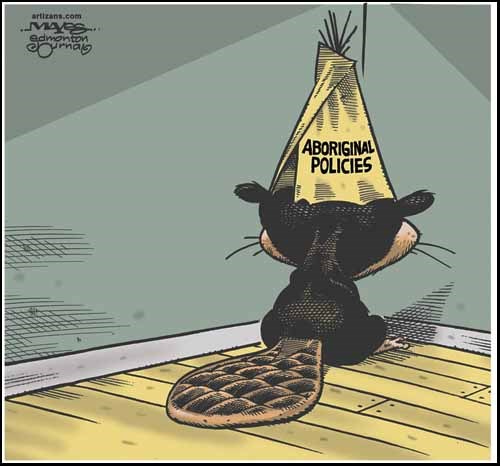 Aboriginal policies show Canadian beaver to be a dunce.