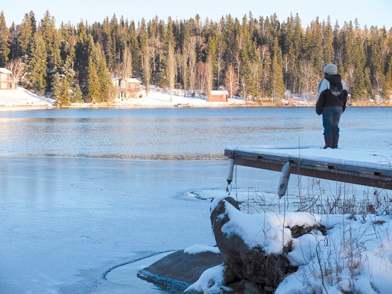Lake ice
