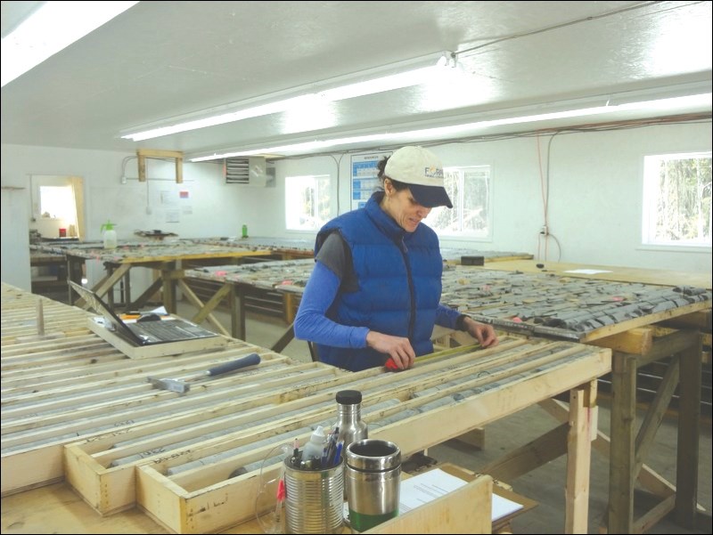 Drill samples from McIlvenna Bay