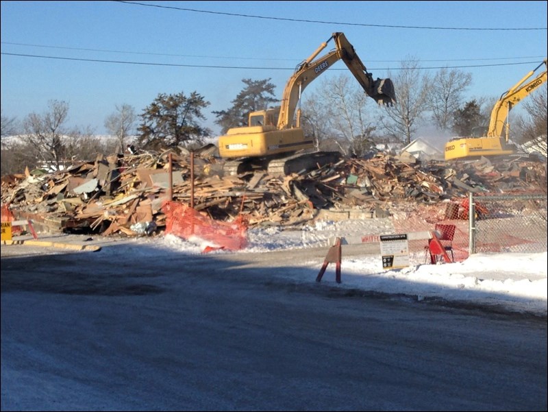 Demolition of Willowpark