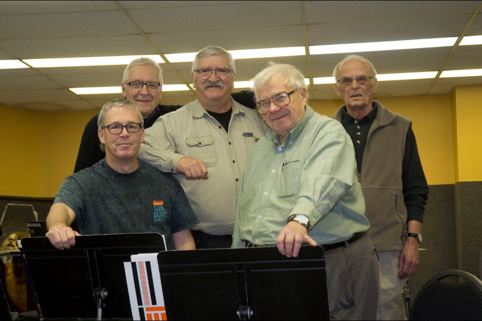 A page from the NBCK Band Reunion 1938 - 1982 history book. Norm Lehman, band leader, had a profound effect on on the quality of the band and on many of its members.
David Dekker, Jack Tatchell, Don Tatchell, Garnet Spear and Wayne Jenner recently sat down with the News-Optimist to reminisce about their days as members of the North Battleford City Kinsmen Band on the occasion of its 65th anniversary.