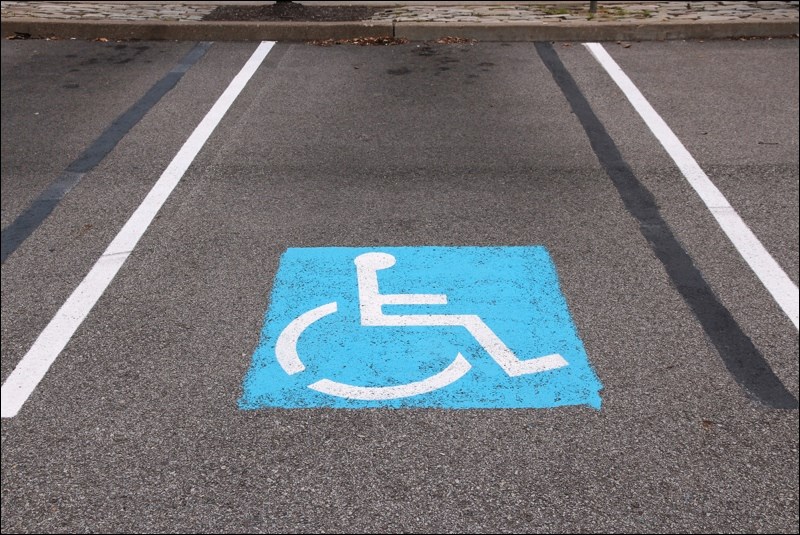 handicapped parking