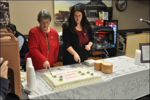 A candle was lit in memory of the 14 women who lost their lives on Dec. 6 1989 in the massacre at Ecole Polytechnique in Montreal.