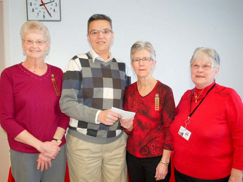 St. Joseph's hospital auxiliary cheque