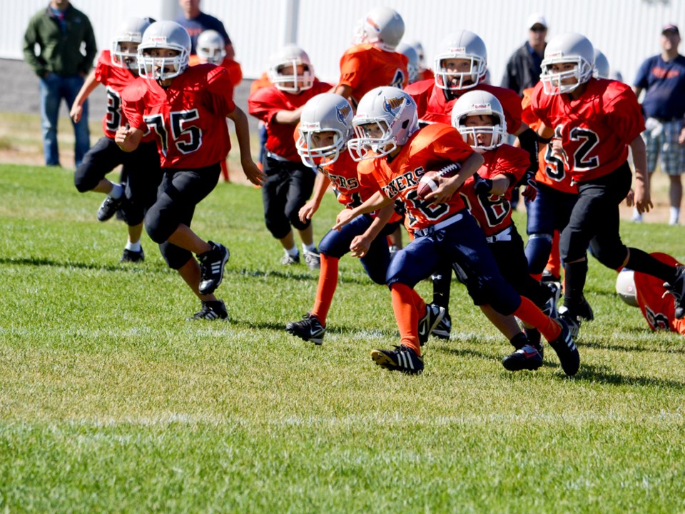 estevan minor football atom miners 2012