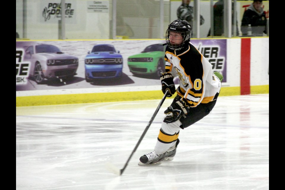 Apex Bruins forward Matt Bill