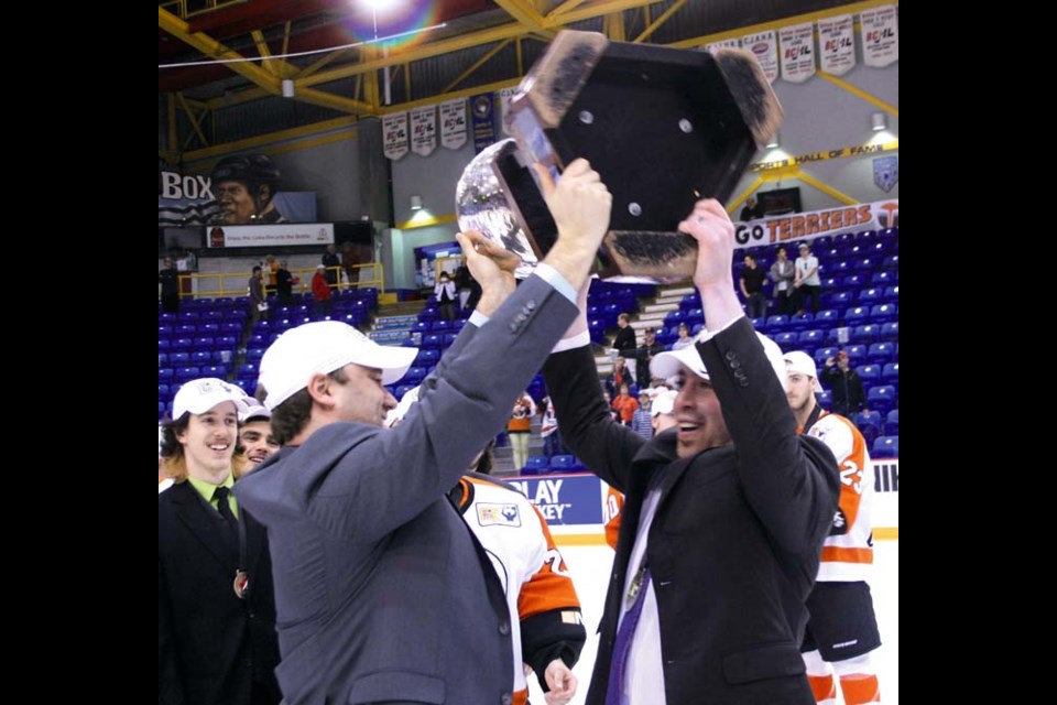 The Junior Terriers captured the Royal Bank Cup in May.