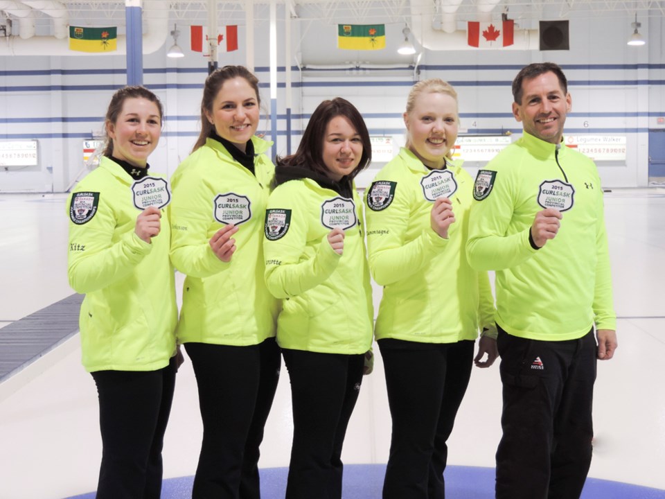 kitz junior curling team