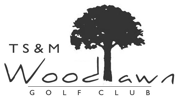 TS&M woodlawn golf club logo BW