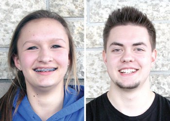 Chelsea Spilchuk and Christian Flaman