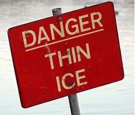 thin ice