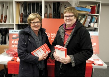 Deb Wilkinson and Bev Berg
